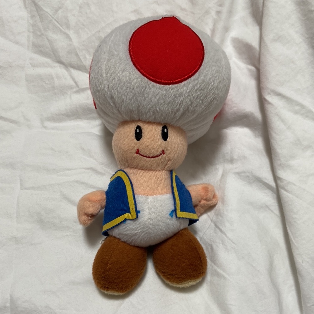 Kid’s Collectable Yoshi and Toad Super Mario Bros Wii Character Plushies. - Picture 4 of 13